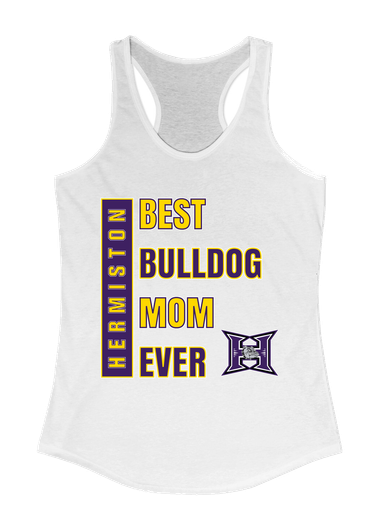 Hermiston Bulldogs Best Bulldog Mom Women's Tank Top