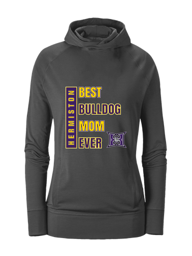 Hermiston Bulldogs Best Bulldog Mom Women's Hoodie