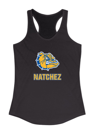 Natchez Bulldogs Mascot #2 Women's Tank Top