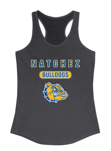 Natchez Bulldogs Mascot #3 Women's Tank Top