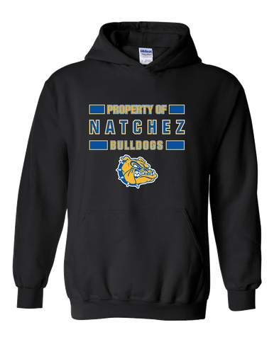 Natchez Bulldogs Property Of Men's Hoodie