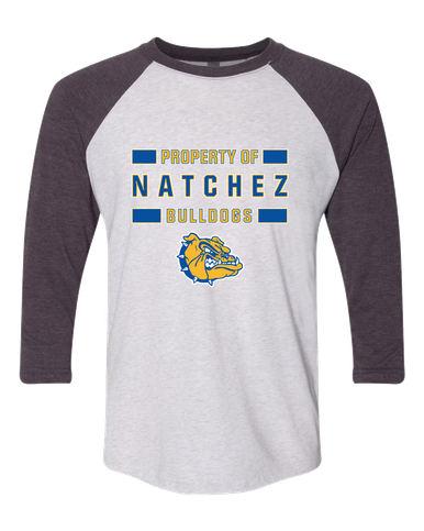 Natchez Bulldogs Property Of Men's Baseball T-Shirt