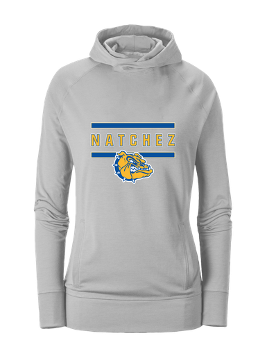 Natchez Bulldogs Mascot #4 Women's Hoodie
