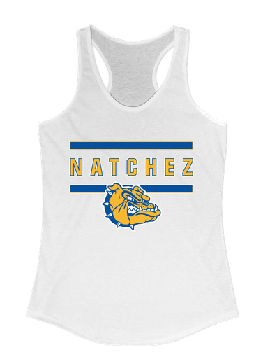 Natchez Bulldogs Mascot #4 Women's Tank Top