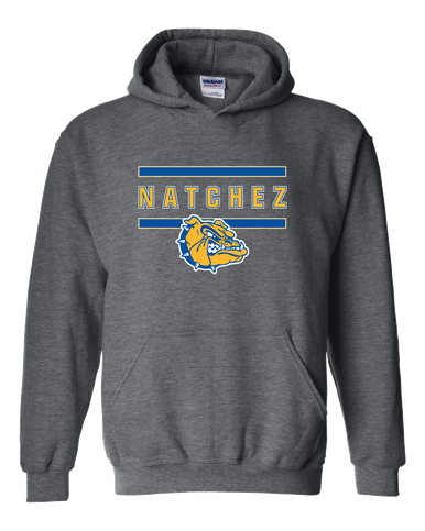 Natchez Bulldogs Mascot #4 Men's Hoodie