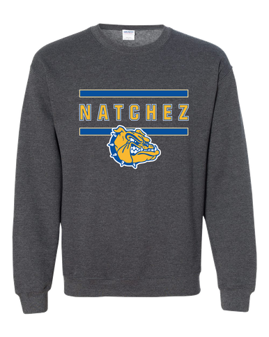 Natchez Bulldogs Mascot #4 Men's Sweatshirt