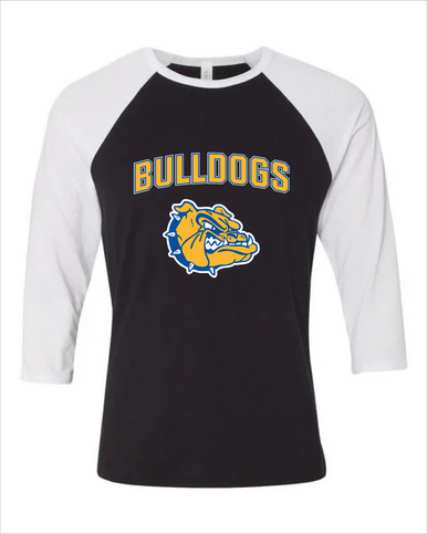 Natchez Bulldogs Mascot #6 Women's Baseball T-Shirt