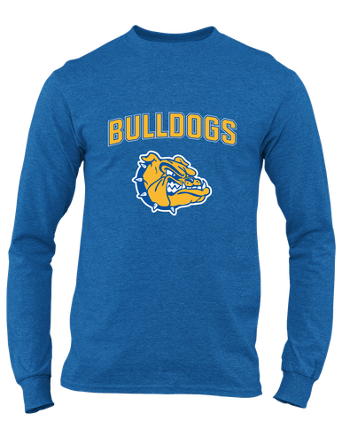 Natchez Bulldogs Mascot #6 Men's Premium LS T-Shirt