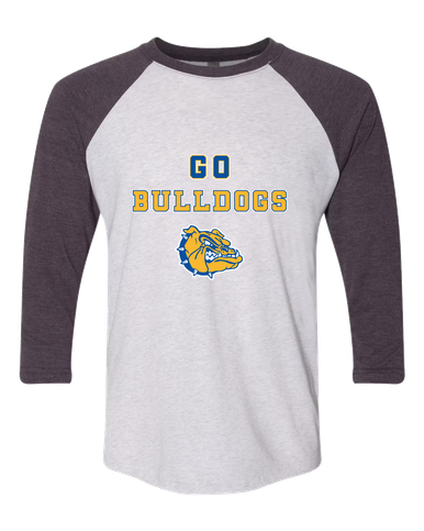 Natchez Bulldogs Go Team Men's Baseball T-Shirt