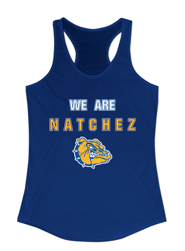 Natchez Bulldogs We Are Women's Tank Top