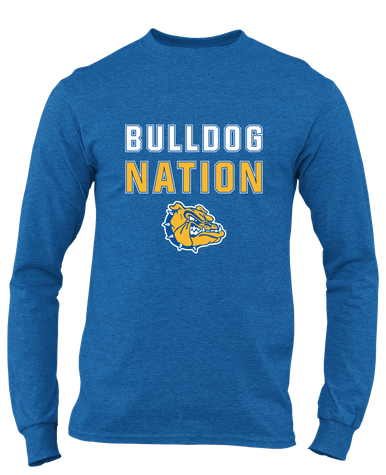 Natchez Bulldogs Nation #2 Men's LS T-Shirt