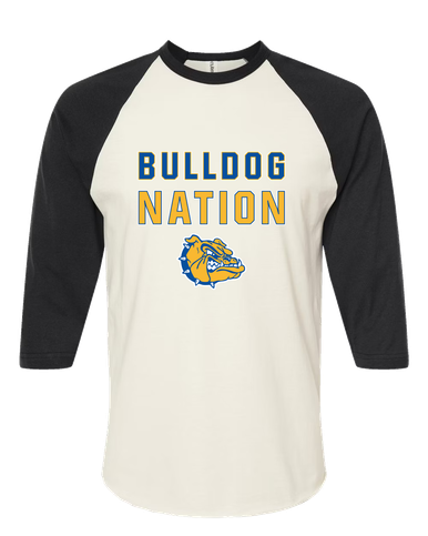Natchez Bulldogs Nation #2 Women's Baseball T-Shirt