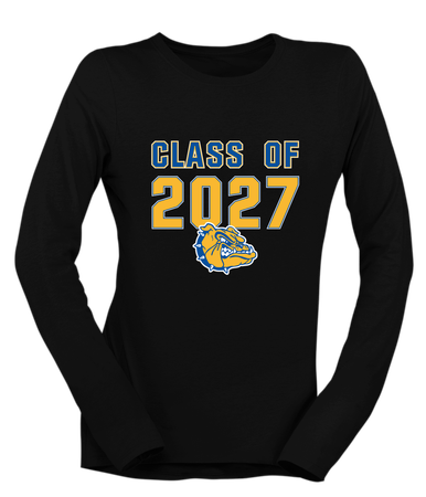 Natchez Bulldogs Class of 2027 Women's Premium LS T-Shirt