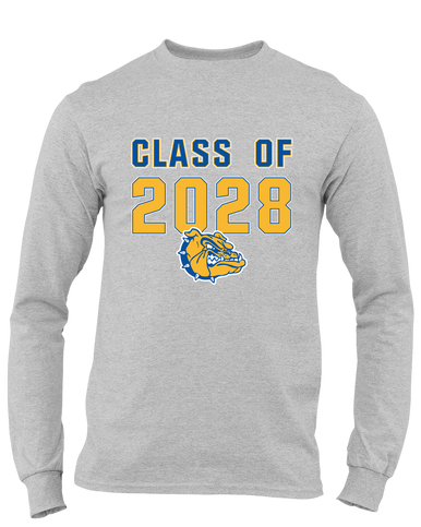Natchez Bulldogs Class of 2028 Men's LS T-Shirt