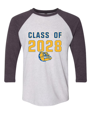 Natchez Bulldogs Class of 2028 Women's Baseball T-Shirt