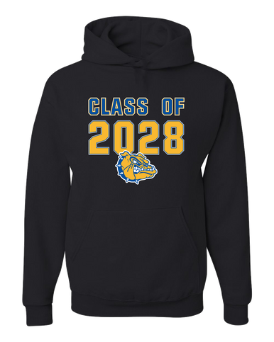 Natchez Bulldogs Class of 2028 Men's Premium Hoodie