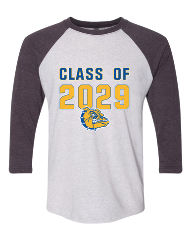 Natchez Bulldogs Class of 2029 Men's Baseball T-Shirt