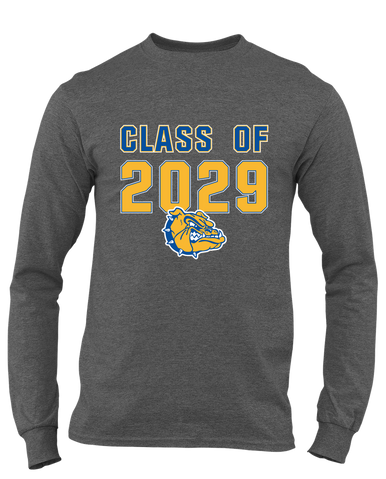 Natchez Bulldogs Class of 2029 Men's Premium LS T-Shirt