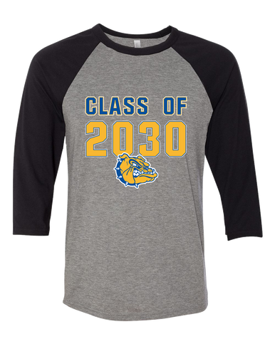Natchez Bulldogs Class of 2030 Men's Baseball T-Shirt