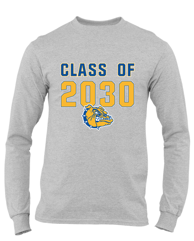 Natchez Bulldogs Class of 2030 Men's Premium LS T-Shirt