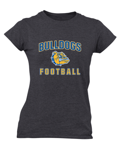Natchez Bulldogs Football #1 Women's Premium SS T-Shirt
