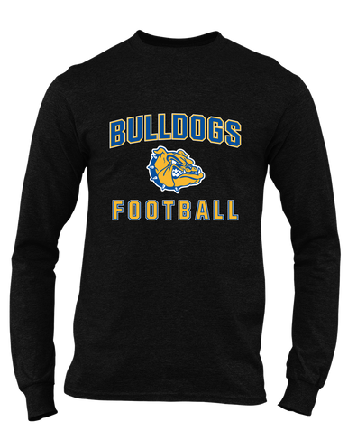 Natchez Bulldogs Football #1 Men's LS T-Shirt