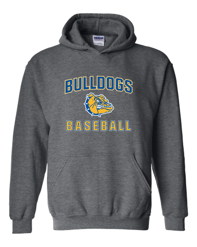Natchez Bulldogs Baseball #1 Men's Hoodie