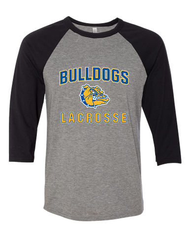 Natchez Bulldogs Lacrosse Women's Baseball T-Shirt