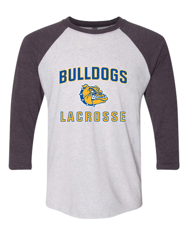 Natchez Bulldogs Lacrosse Men's Baseball T-Shirt