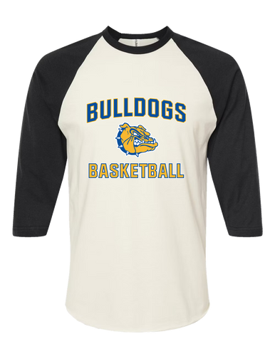 Natchez Bulldogs Basketball #1 Women's Baseball T-Shirt