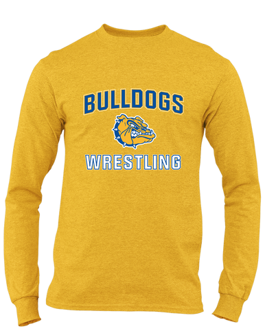 Natchez Bulldogs Wrestling Men's LS T-Shirt
