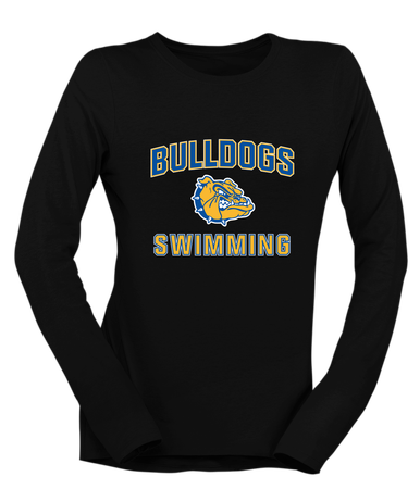 Natchez Bulldogs Swimming Women's LS T-Shirt