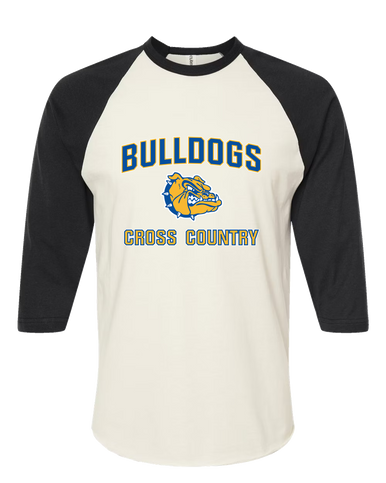 Natchez Bulldogs Cross Country Women's Baseball T-Shirt