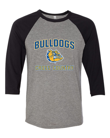 Natchez Bulldogs Cross Country Men's Baseball T-Shirt
