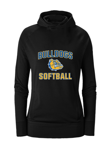 Natchez Bulldogs Softball #1 Women's Hoodie