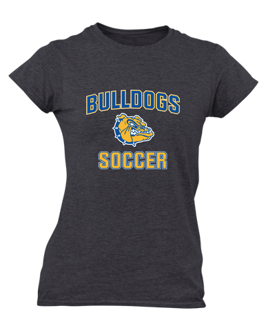 Natchez Bulldogs Soccer #1 Women's SS T-Shirt