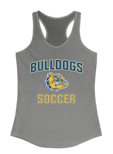Natchez Bulldogs Soccer #1 Women's Tank Top