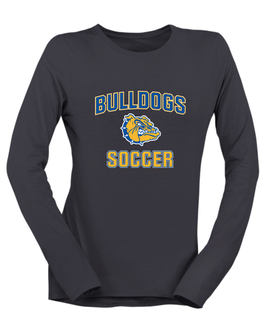 Natchez Bulldogs Soccer #1 Women's LS T-Shirt