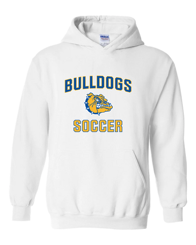 Natchez Bulldogs Soccer #1 Men's Hoodie