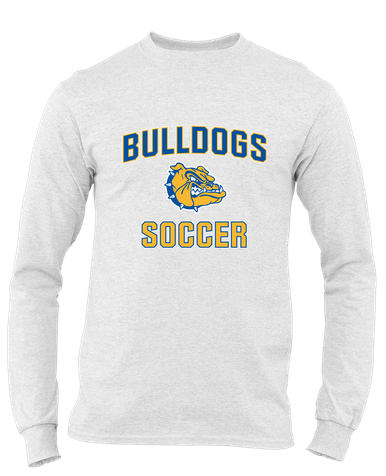Natchez Bulldogs Soccer #1 Men's LS T-Shirt