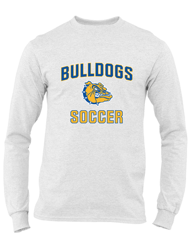 Natchez Bulldogs Soccer #1 Men's Premium LS T-Shirt