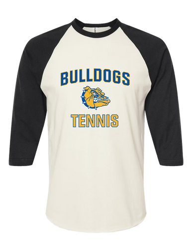 Natchez Bulldogs Tennis Women's Baseball T-Shirt
