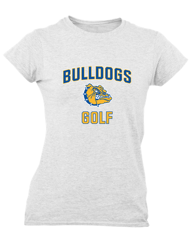 Natchez Bulldogs Golf Women's SS T-Shirt