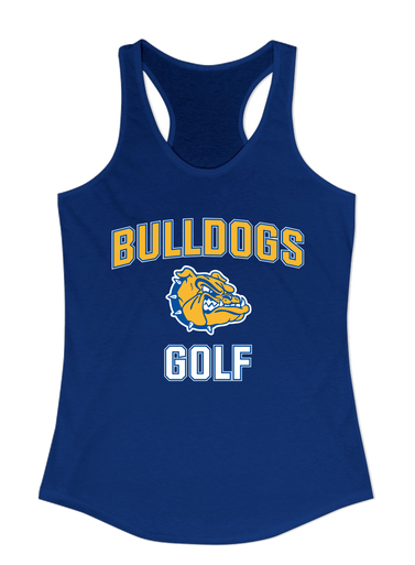 Natchez Bulldogs Golf Women's Tank Top