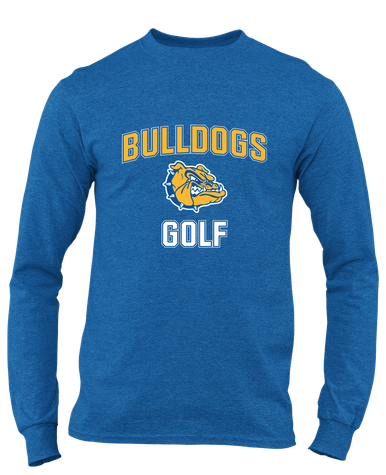 Natchez Bulldogs Golf Men's LS T-Shirt