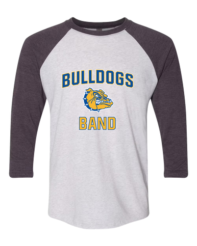 Natchez Bulldogs Band # 1 Men's Baseball T-Shirt