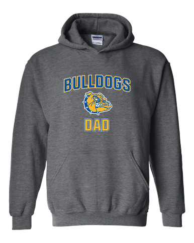 Natchez Bulldogs Dad Men's Hoodie