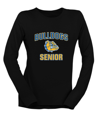Natchez Bulldogs Senior #1 Women's LS T-Shirt
