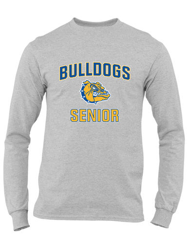 Natchez Bulldogs Senior #1 Men's LS T-Shirt