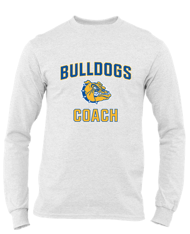 Natchez Bulldogs Coach Men's LS T-Shirt